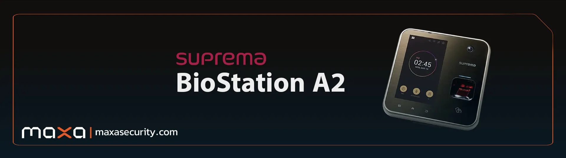 دستگاه حضور و غیاب سوپریما Biastation A2