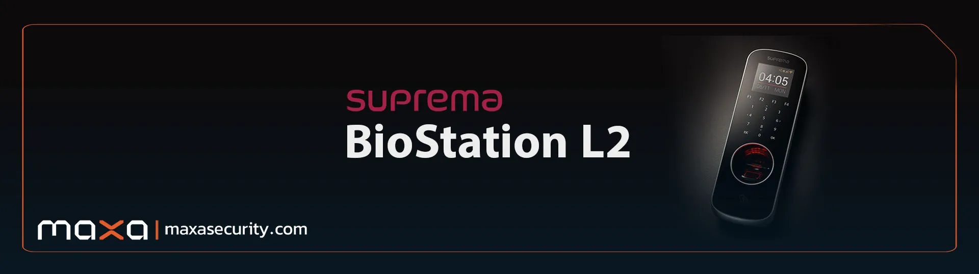 دستگاه حضور و غیاب سوپریما Bio Station L2