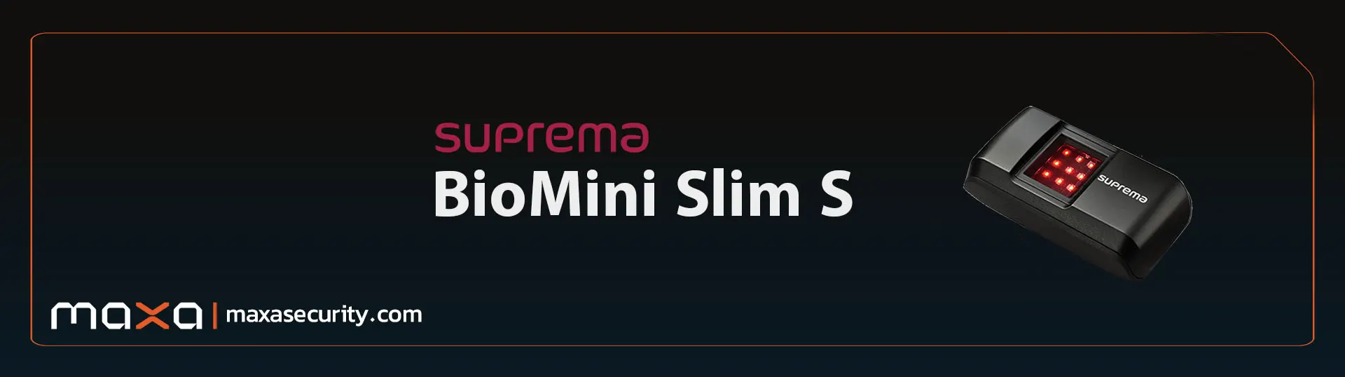 اسکنر اثر انگشت سوپریما BioMini Slim S