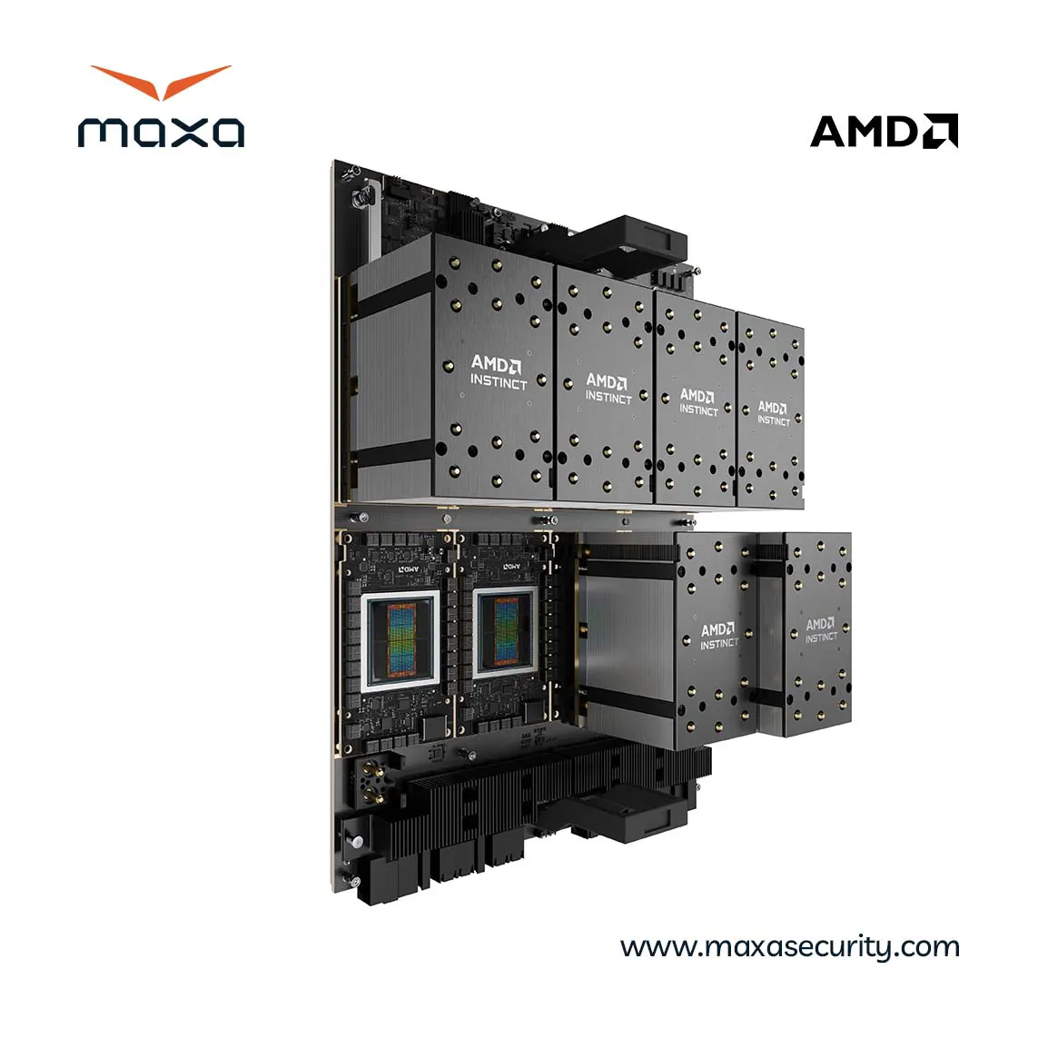 کارت شتاب‌دهنده اِی ام دی AMD INSTINCT مدل MI325X