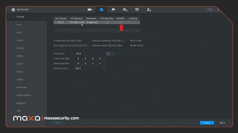 نصب دوربین cctv داهوا از طریق دستگاه