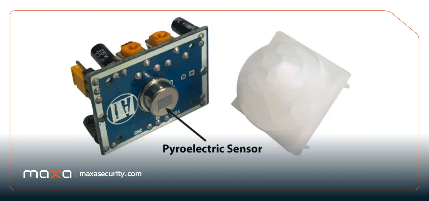 اجزای مورد استفاده در Passive Infrared Sensor
