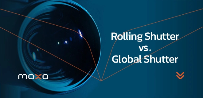 مقایسه دوربین rolling Shutter و global shutter 