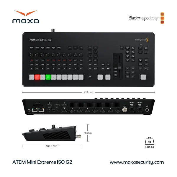 میکسر تصویر Blackmagic ATEM Mini | از مدل Pro تا غول سخت‌افزاری Extreme ISO G2