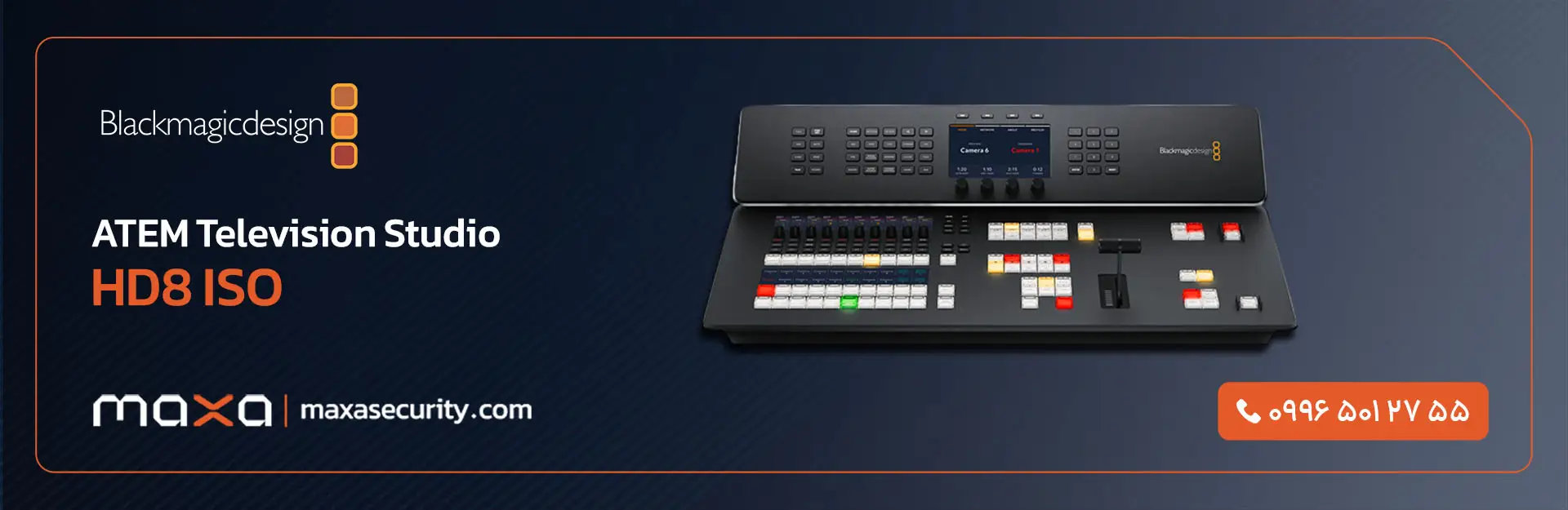 Blackmagic ATEM Television Studio HD8 ISO