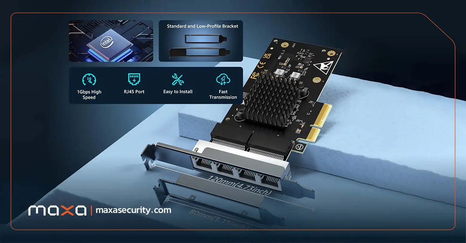 انواع کارت شبکه سروری از نظر سرعت انتقال داده