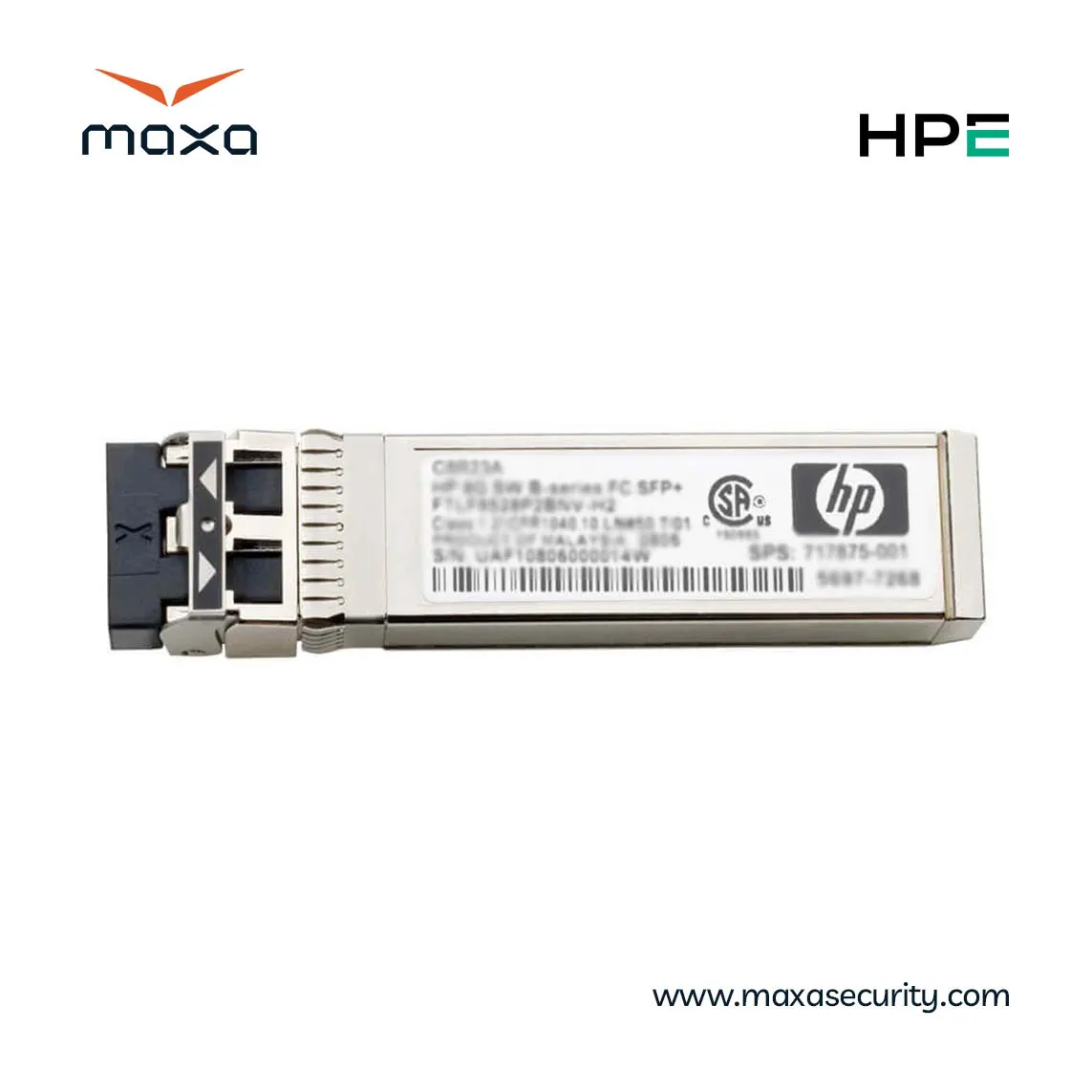 HPE BladeSystem c-Class 10Gb SFP+ SR Transceiver 455883-B21