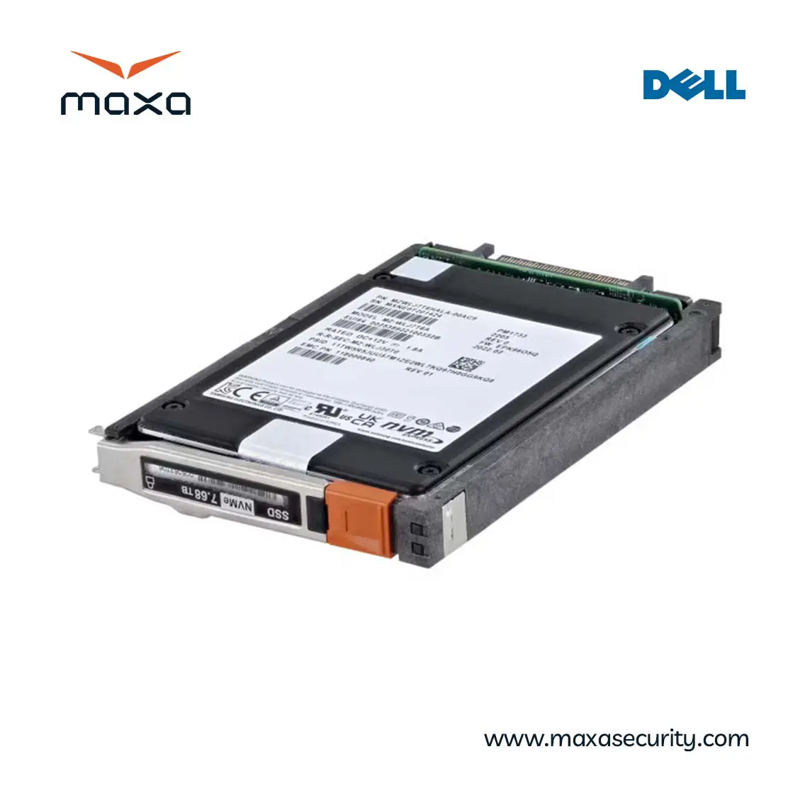 Dell PowerStore 7.68TB PCIe NVMe 2.5 inch Gen4 Solid State Drive 005053706
